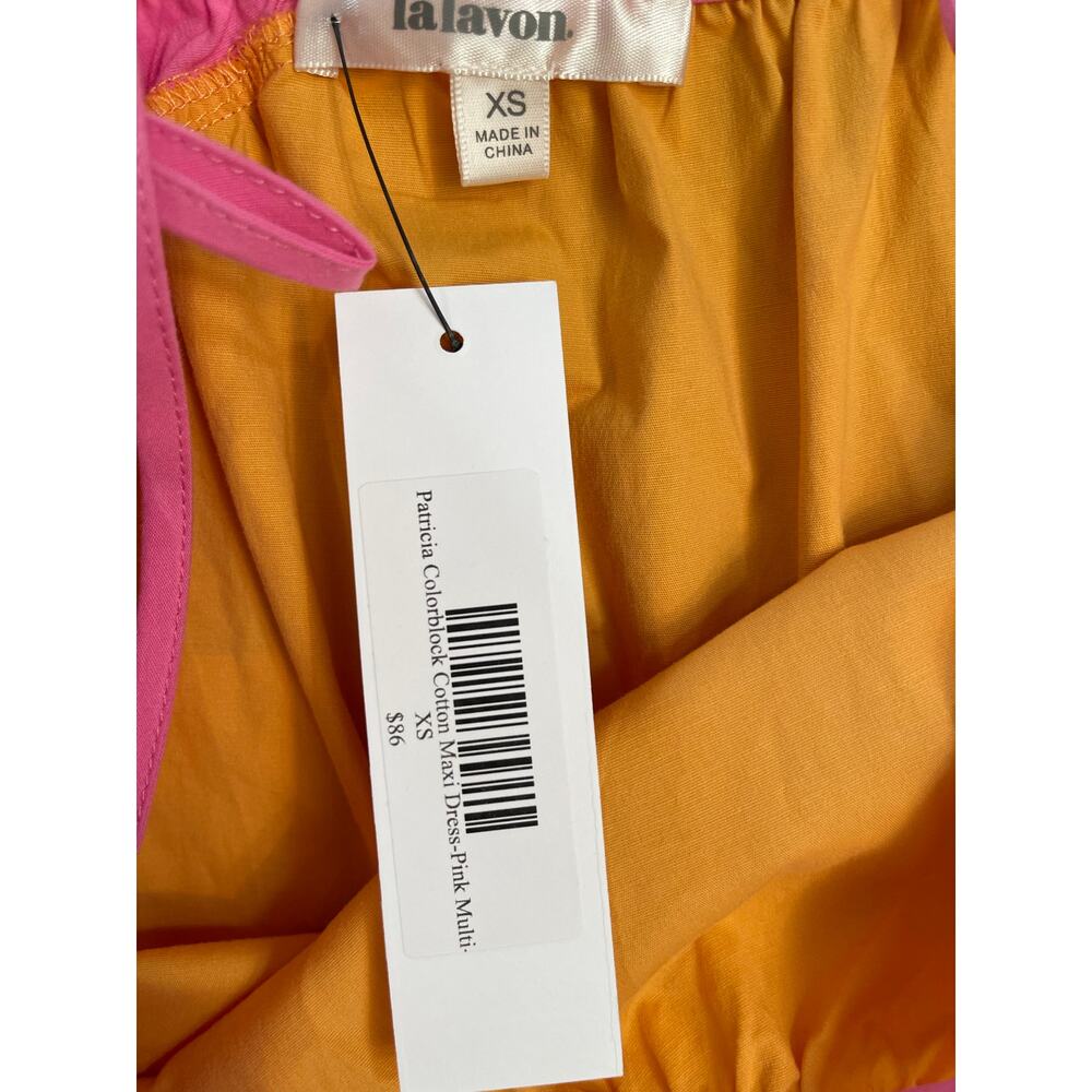 Patricia Colorblock Cotton Maxi Dress, NWT, XS - Picture 8 of 9